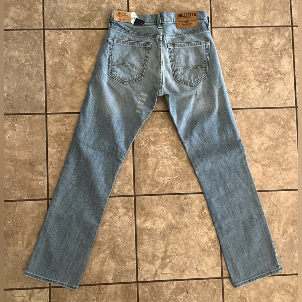 NEW HOLLISTER JEANS MEN SIZE 26x30 SKINNY